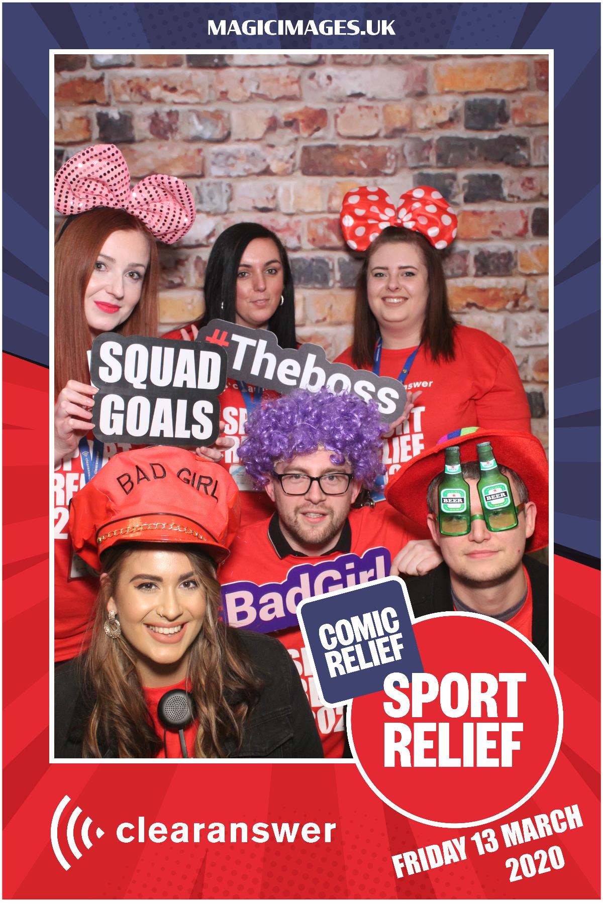 Clear Answer Sport Relief | View more photos from the event at gallery.magicimages.uk/u/MagicImages/Clear-Answer-Sport-Relief